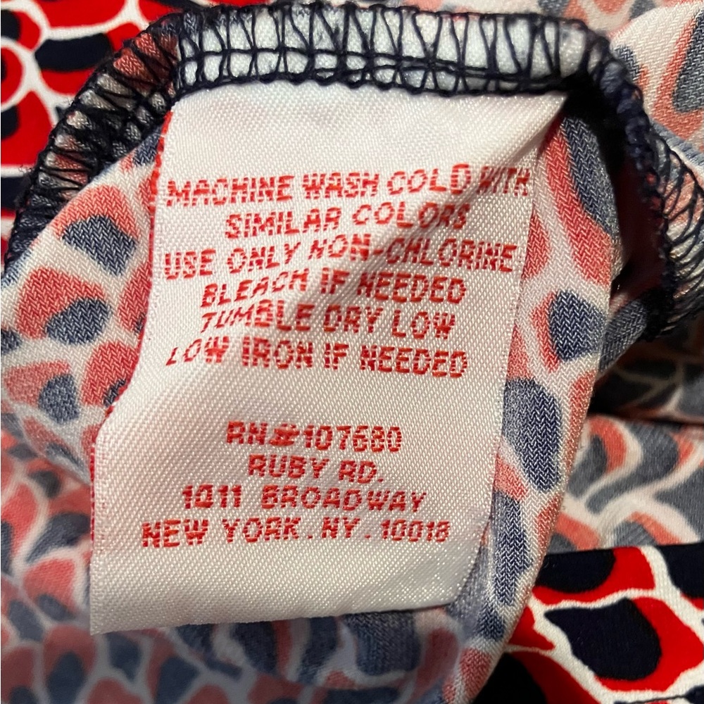 Ruby Rd. 3/4 Sleeve Top Size L - Picture 7 of 7